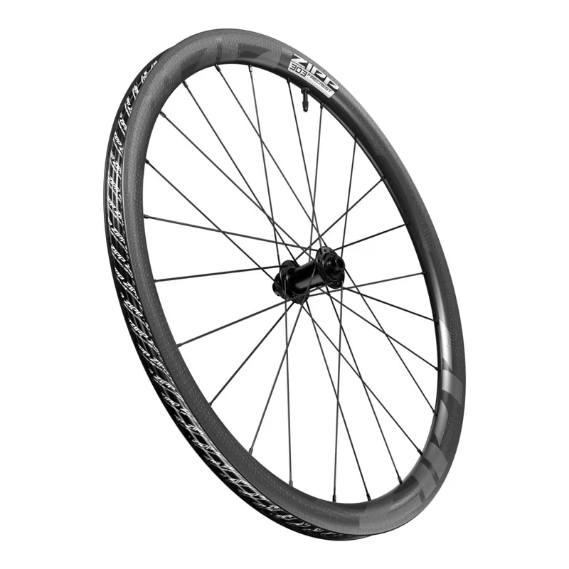 Zipp 303 Firecrest 700C 12x100mm Carbon Tubeless Disc Front Wheel Standard Graphic-1