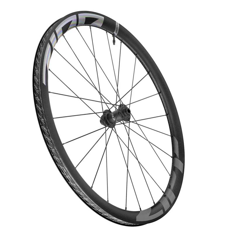Zipp 303 Firecrest 700C 12x100mm Carbon Tubeless Disc Front Wheel Force Edition Graphic-1