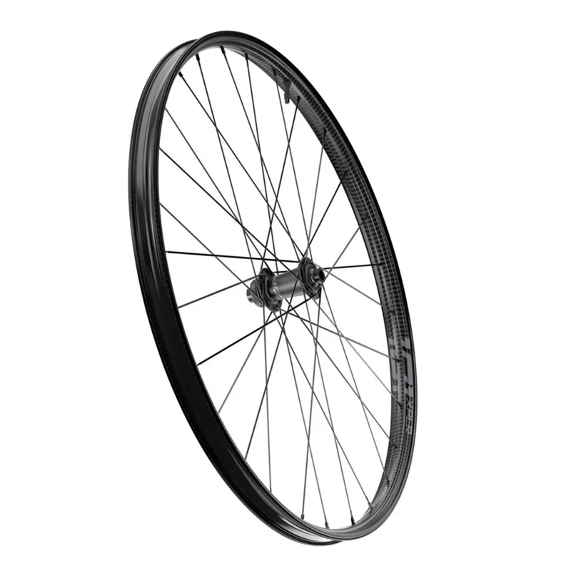 Zipp 101 XPLR Carbon Tubeless 28 Spoke 12x100mm 650b Disc CL Front Wheel in Standard-2