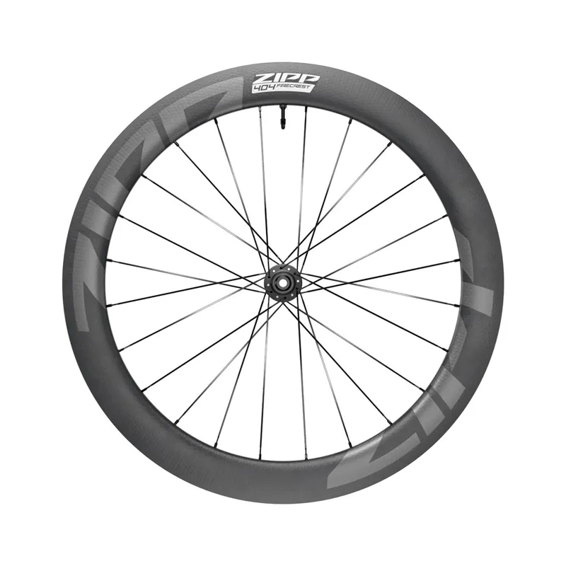 Zipp 404 Firecrest Disc B1 700c Carbon HG Tubeless Wheelset in Black-1