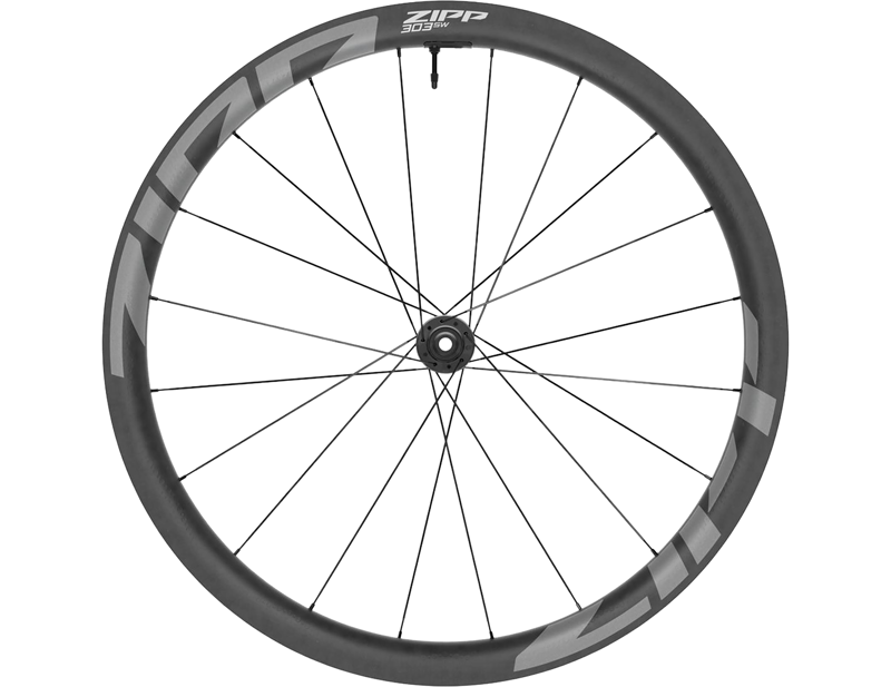 Balfes Bikes Zipp 303 SW Front Carbon Tubeless Disc Brake 700C Wheel in Black | Free postage over £30, £10 off first order, price match & 0% finance.