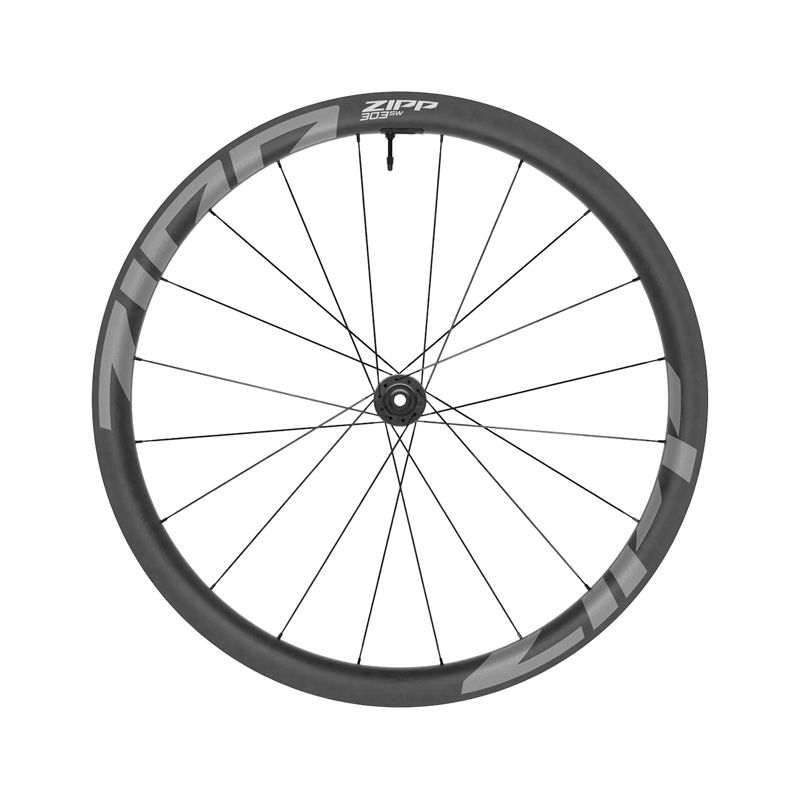 Balfes Bikes Zipp 303 SW Front Carbon Tubeless Disc Brake 700C Wheel in Black | Free postage over £30, £10 off first order, price match & 0% finance.