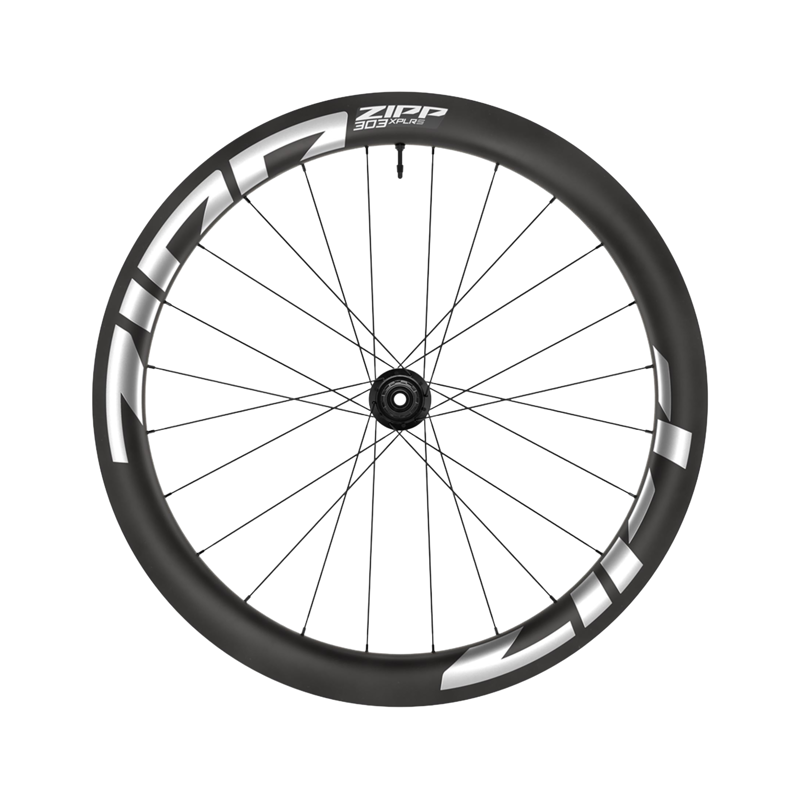 Balfes Bikes Zipp ZIPP 303 XPLR S Carbon Tubeless Disc Brake Center Locking 700C Front Wheel in White Graphic | Free postage over £30, £10 off first order, price match & 0% finance.