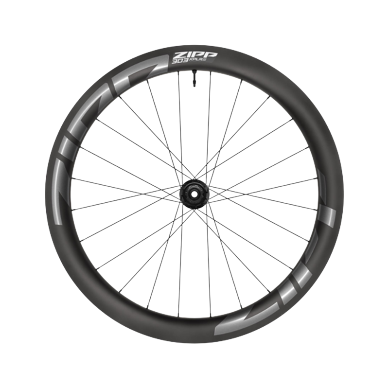 Balfes Bikes Zipp ZIPP 303 XPLR S Carbon Tubeless Disc Brake Center Locking 700C Front Wheel in Dark Grey Graphic | Free postage over £30, £10 off first order, price match & 0% finance.