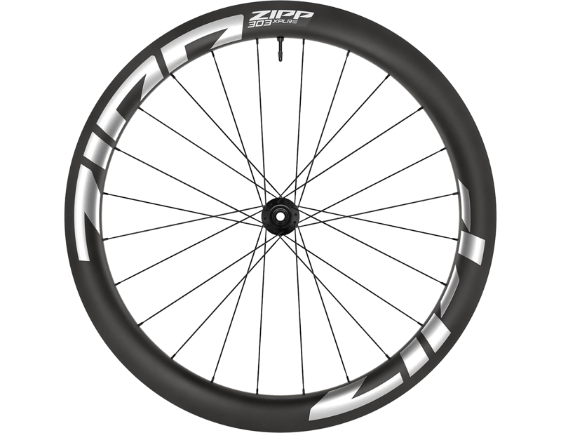 ZIPP 303 XPLR S Carbon Tubeless Disc Brake Centre Lock 700C XDR Rear Wheel in White Graphic