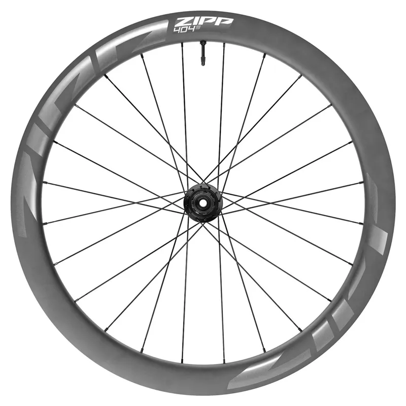 Zipp 404 S Carbon Tubeless Disc Brake Centre Locking 700C Shimano 11/12S Wheelset in Dark Grey Graphic-1