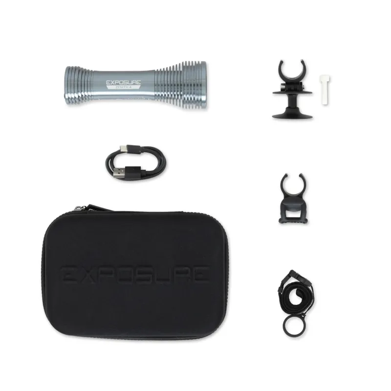 Exposure Lights Zenith 4 Helmet Light in Gunmetal Grey-4