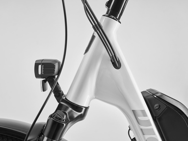 Trek Zing Trip Core.II 800 Electric Hybrid Bike 2027 in Perlbeige Metallic-5