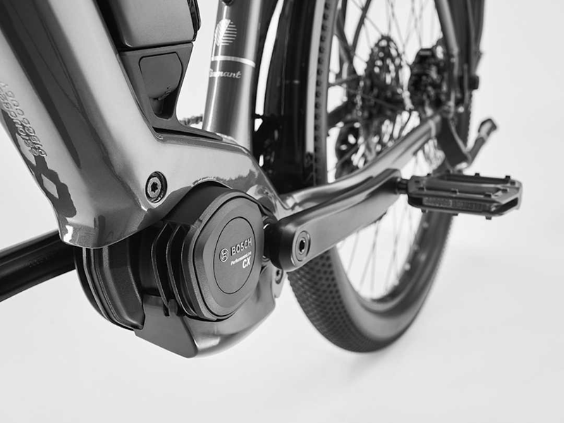 Trek Zing Trip Core.II 540Wh Electric Hybrid Bike 2027 in Olivbraun Metallic-2
