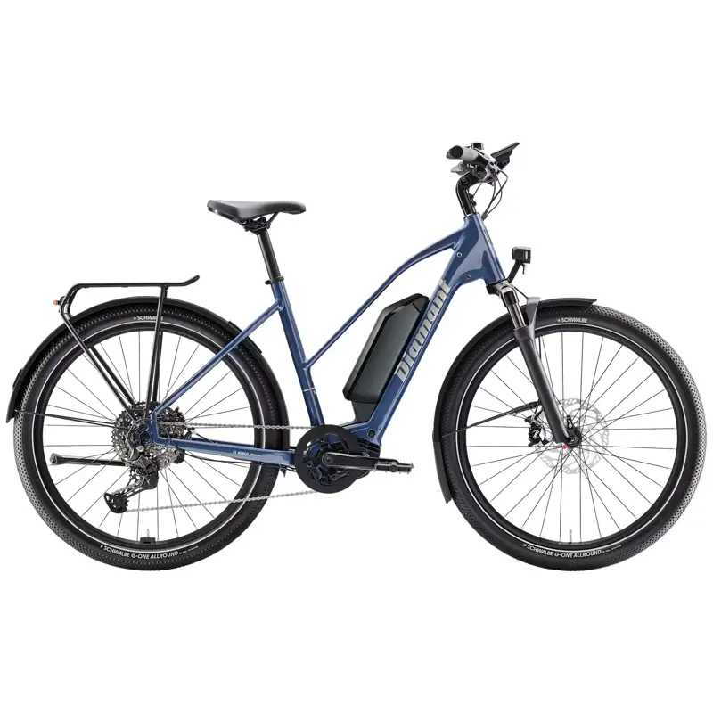 Balfes Bikes Diamant Zing Trip Plus Midstep 400wh Electric Hybrid Bike 2026 in Forget-Me-Not-Blue | Free postage over £30, £10 off first order, price match & 0% finance.