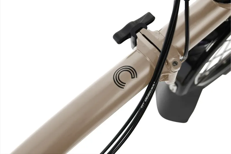 Brompton C Line 12-Speed Folding Bike 2026 in Dune Sand-2