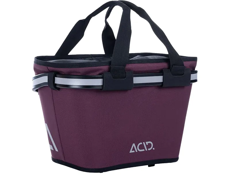 Balfes Bikes Acid Handlebar Basket City 15 Filink in Red | Free postage over £30, £10 off first order, price match & 0% finance.