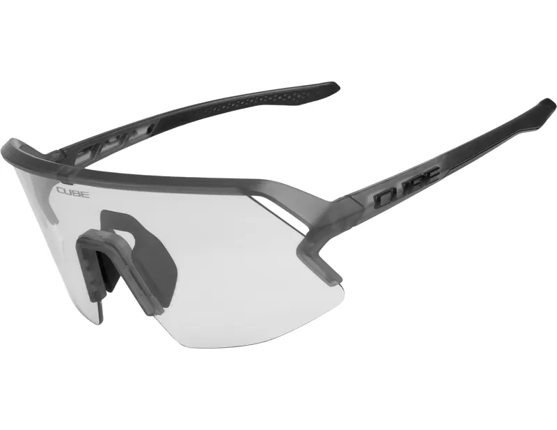 Cube Vertex Glasses in Translucent Black
