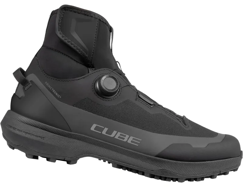 CUBE OX Pro Midcut PrimeTronic Shoes in Black