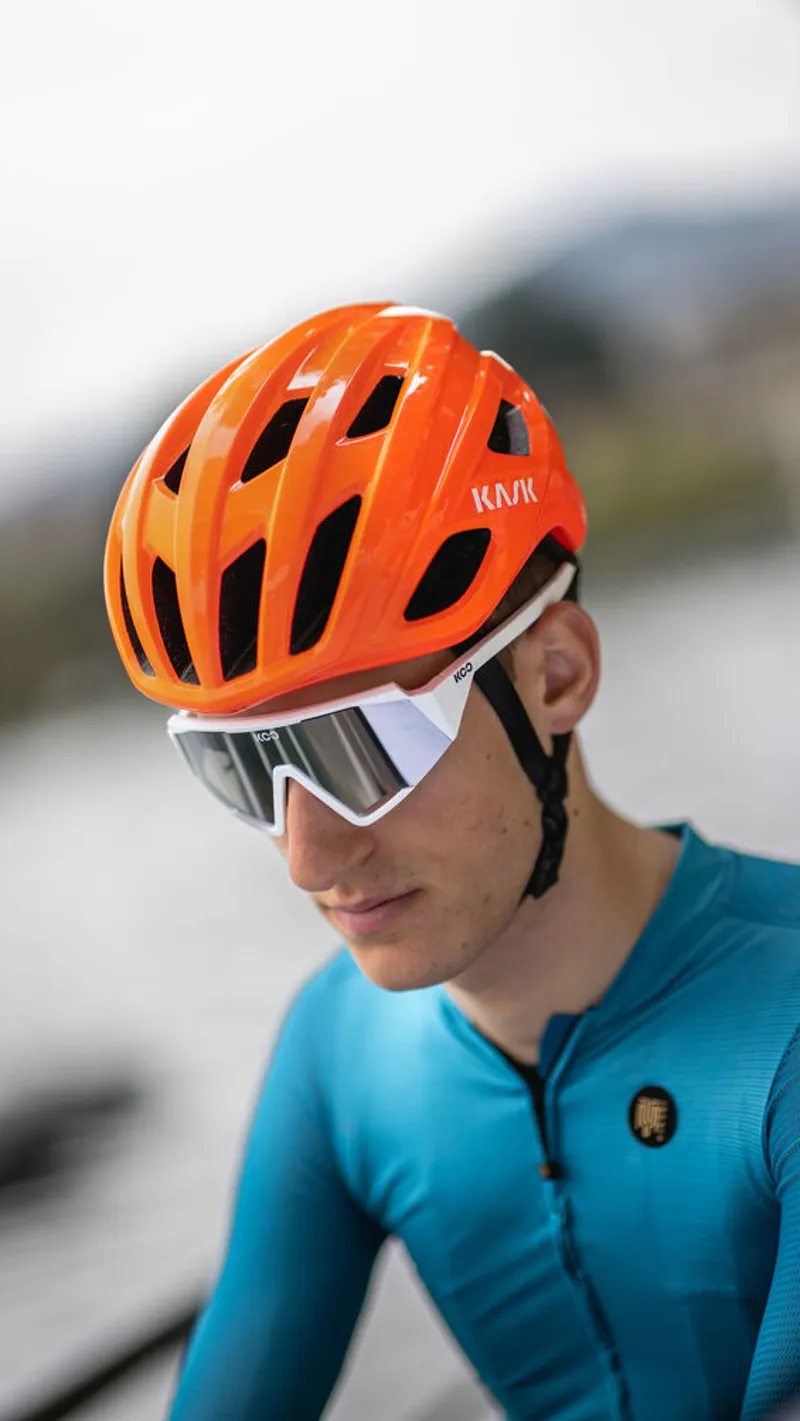 Kask Mojito Cubed WG11 Helmet in Orange Fluo-3