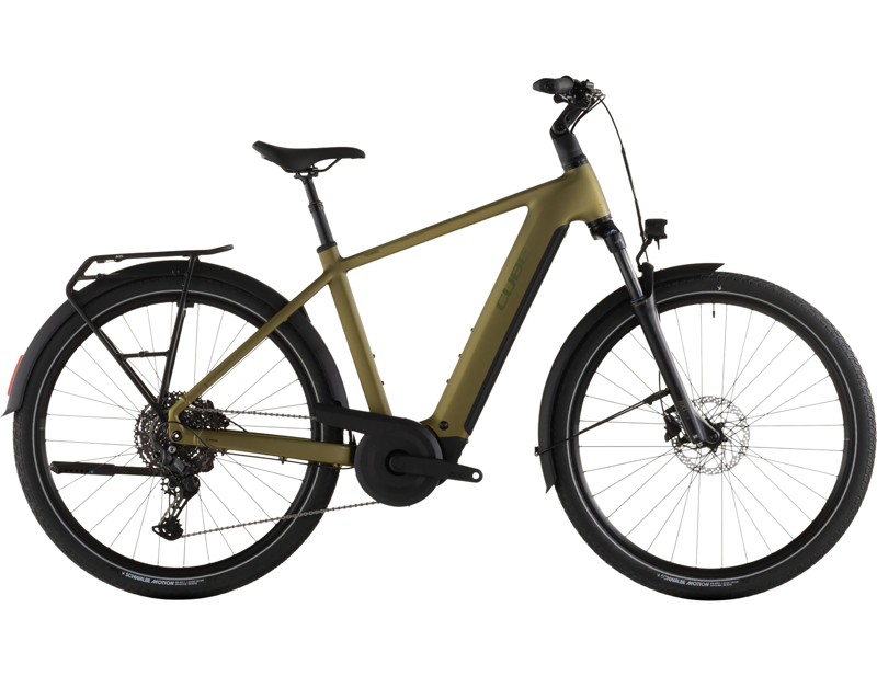 Cube Touring Hybrid Pro 800 Electric Hybrid Bike 2026 in Goldenlime/Black