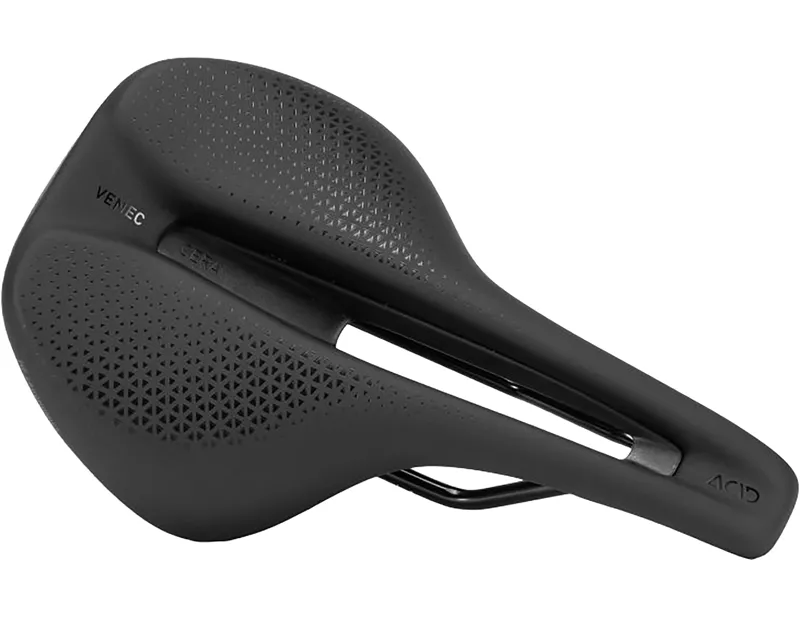 Balfes Bikes Acid Saddle Venec Cera in Black | Free postage over £30, £10 off first order, price match & 0% finance.