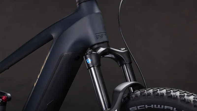 Cube Stereo Hybrid one22 Pro 600 Electric Full Suspension Mountain Bike 2026 in Night/Chrome-6