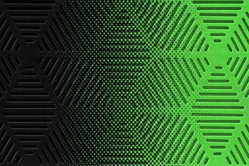 Acid Bar Tape Rc 3.0 in Black/Neon Green-2