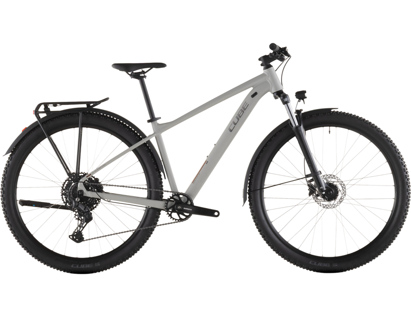 Balfes Bikes Cube Aim Pro FE Hardtail Mountain Bike 2026 in Greige/Titan | Free postage over £30, £10 off first order, price match & 0% finance.