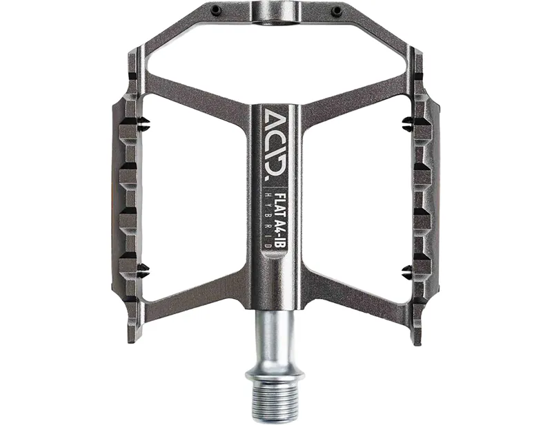 Balfes Bikes Acid ACID A4-IB HYBRID FLAT PEDALS in silver | Free postage over £30, £10 off first order, price match & 0% finance.