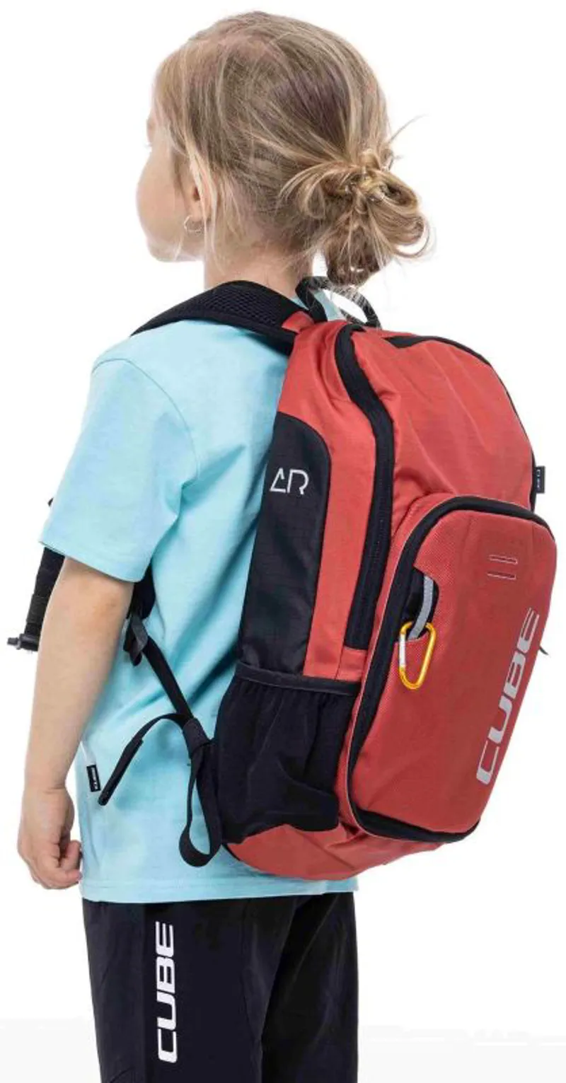 Cube Backpack Pure 6 Rookie in Red/Black-4