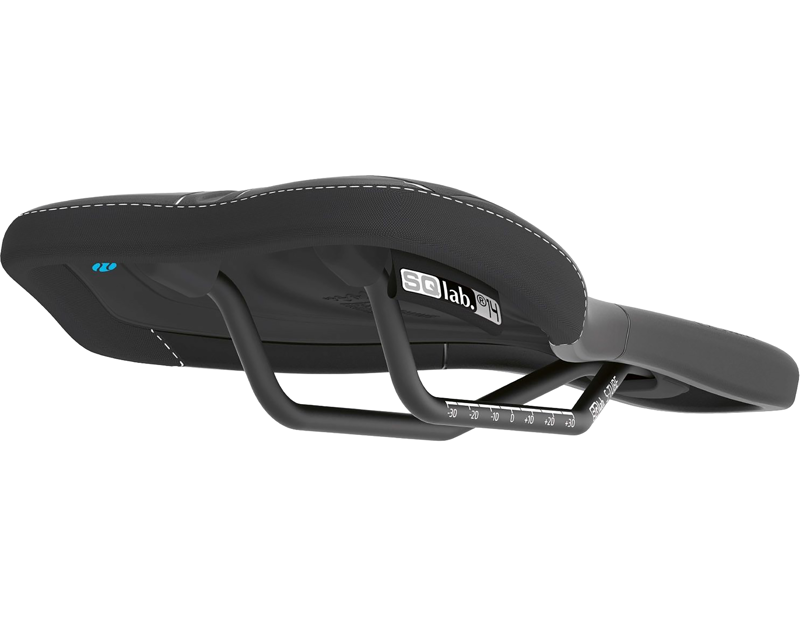 SQlab 611 Ergowave S-Tube Saddle in Black-5