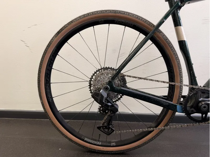 EX DEMO Trek Checkpoint SL 6 AXS Gen 3 Gravel Bike 2027 Medium in Dark Green/Ivy Smoke Splatter-2