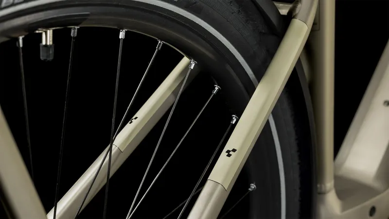 Cube Kathmandu Hybrid Pro 750 Electric Hybrid Bike 2024 in Flashstone/Black-1