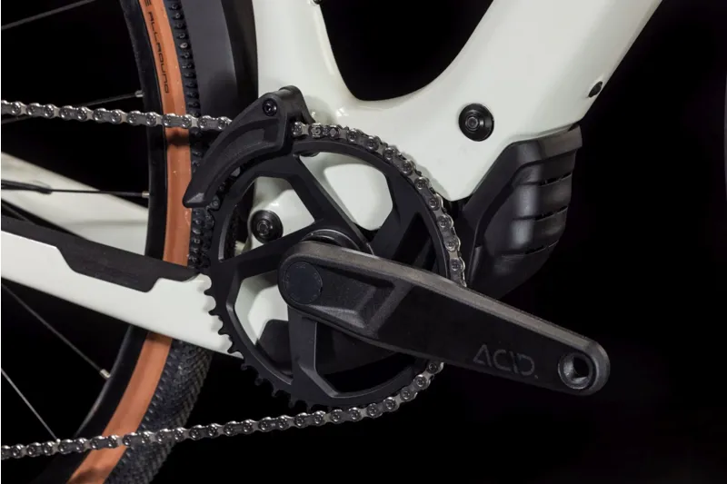 Cube Nuroad Hybrid C:62 Race FE 400x 29 Electric Road Bike 2024 in Desert Stone/Green-4