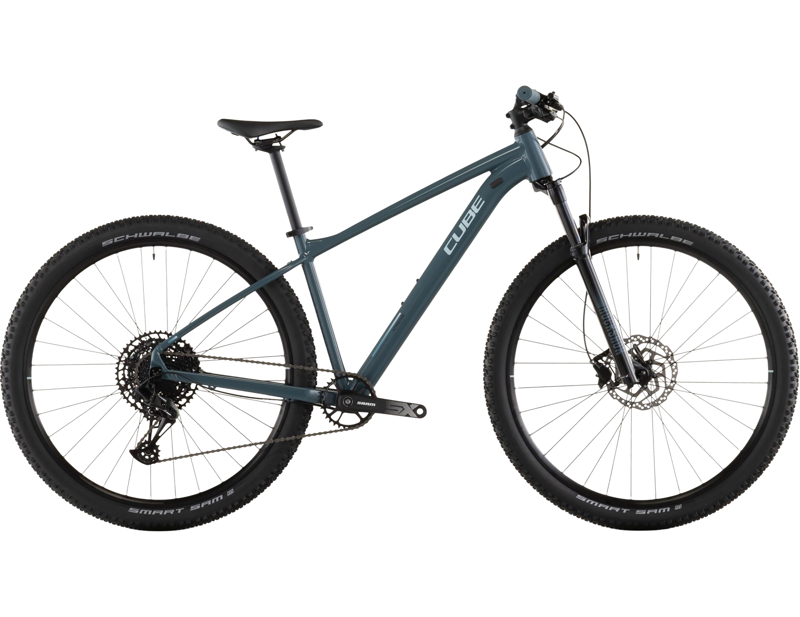 Balfes Bikes Cube Attention SLX Mountain Bike 2026 in Storm/Blue | Free postage over £30, £10 off first order, price match & 0% finance.