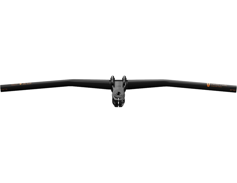 SQlab 311 FL-X 12 Degree Carbon Handlebar 2.0 in Black-2