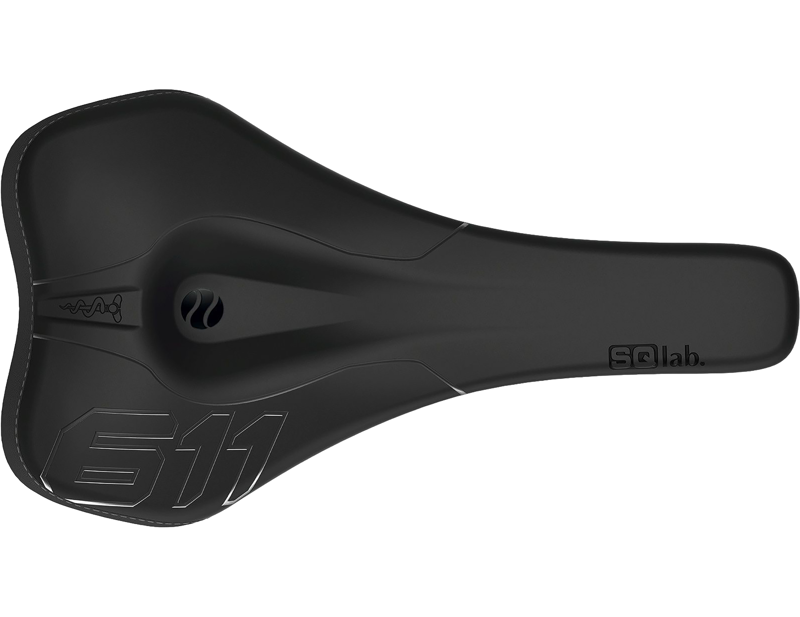 SQlab 611 Ergowave Carbon Saddle in Black-2