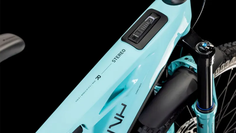 Cube Stereo Hybrid One77 HPC Race 800 Electric Full Suspension MTB 2025 in Dazzle/Black-1