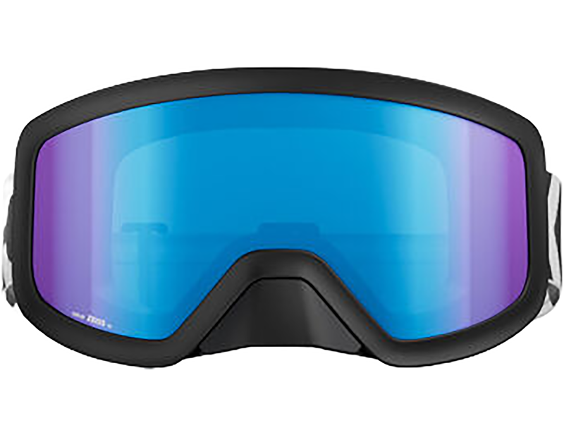 Koo Edge Goggles in Black/Blue Mirror-1