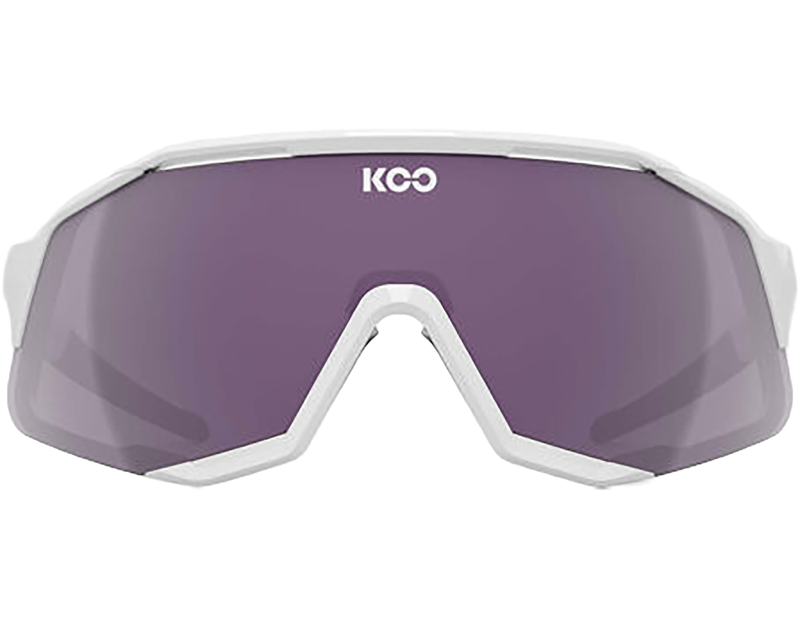 Koo Demos Sunglasses in White/Photochromic Pink-1