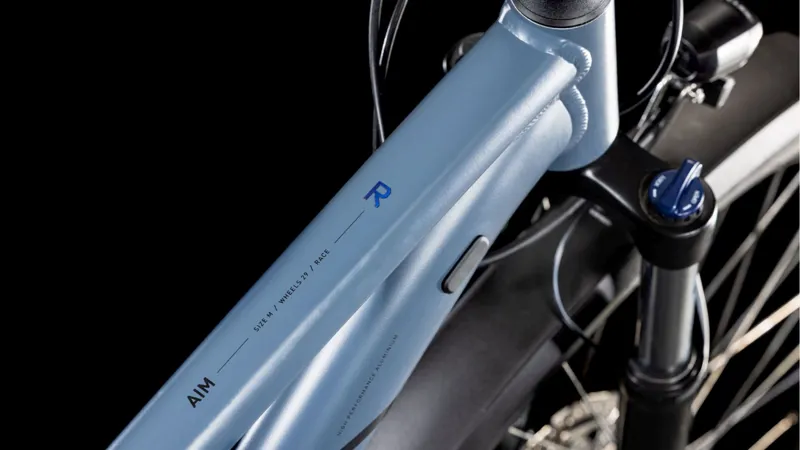 Cube Aim Race Allroad Hardtail Mountain Bike 2025 in Wolfgrey/Black-1