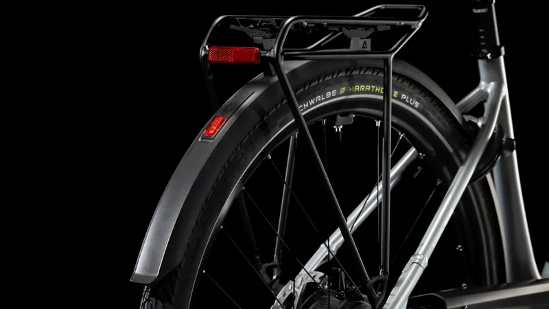 Cube Supreme Hybrid Deluxe SLX 625 Easy Entry Electric Hybrid Bike 2025 in Polar Grey/White-3