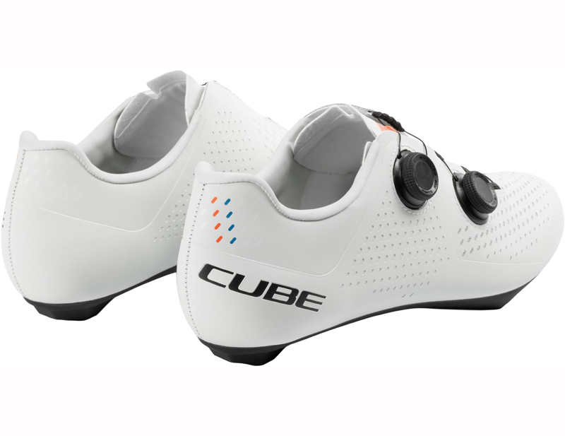 CUBE Sydrix Pro Road Cycling Shoes in Grey/Blue/Red-3