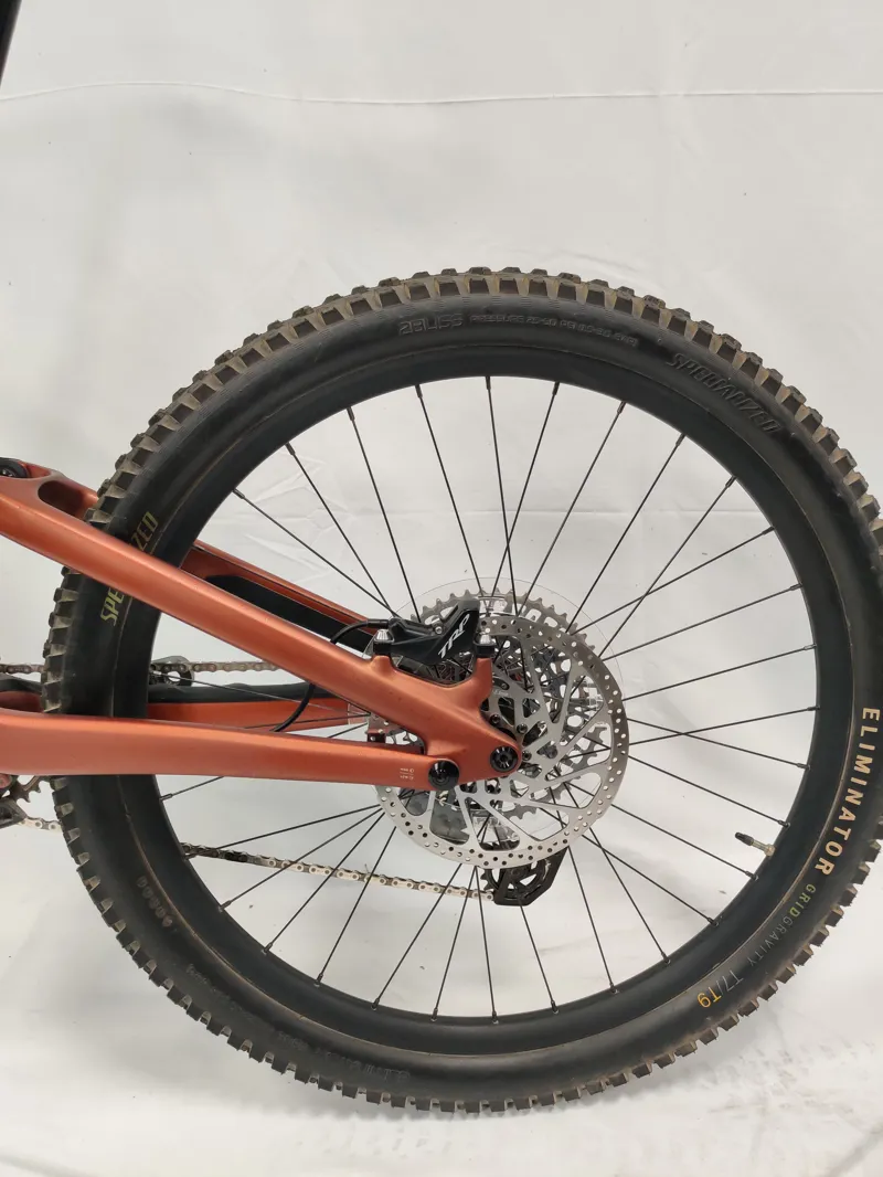 EX DEMO S3 Specialized Stumpjumper 15 Ohlins Coil T-Type Full Suspension Mountain Bike 2025 in Satin Copper Speckle-8