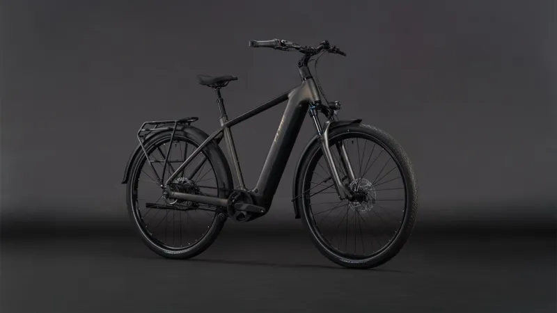 Cube Touring Hybrid Comfort SLX 800 Electric Hybrid Bike 2026 in Charcoal/Chrome-7