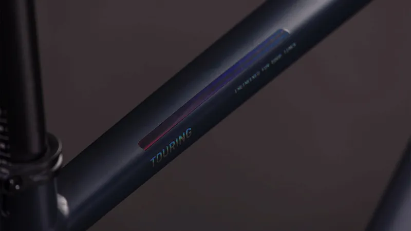 Cube Touring One Hybrid Bike 2026 in Night/Chrome-4