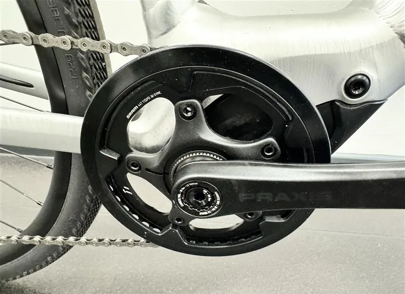 EX DEMO Specialized Turbo Vado SL 5.0 Step-Through Large Electric Hybrid Bike 2024 in Silver Aluminium-2