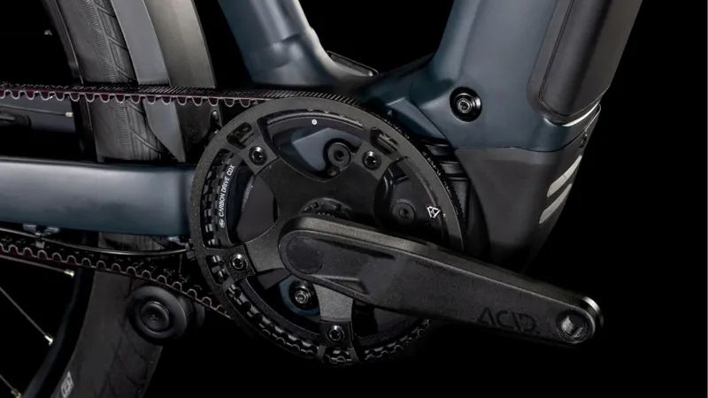 Cube Kathmandu Hybrid Comfort Pro 800 Electric Hybrid Bike 2025 in Night/Chrome-5