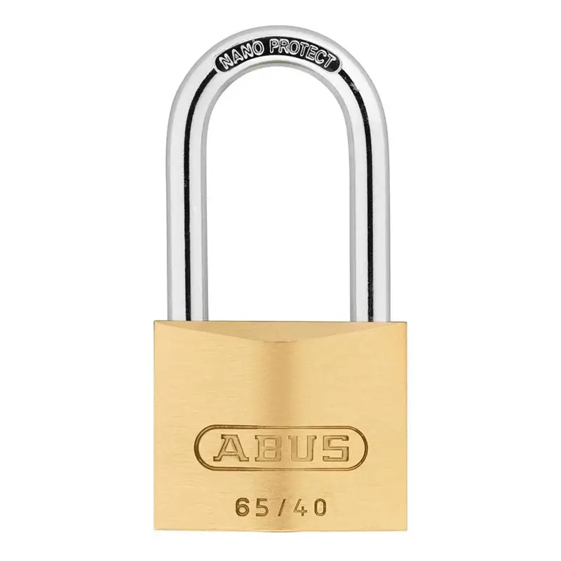 Balfes Bikes Abus ABUS 65/40 Brass Padlock Single | Free postage over £30, £10 off first order, price match & 0% finance.