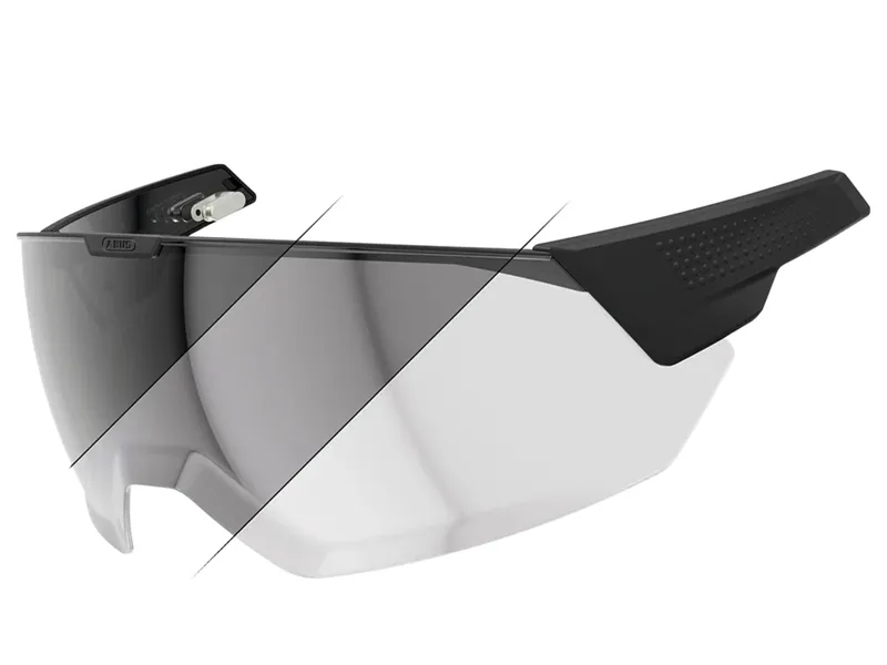 Balfes Bikes Abus ABUS HYP-E Photochromic Visor Large | Free postage over £30, £10 off first order, price match & 0% finance.