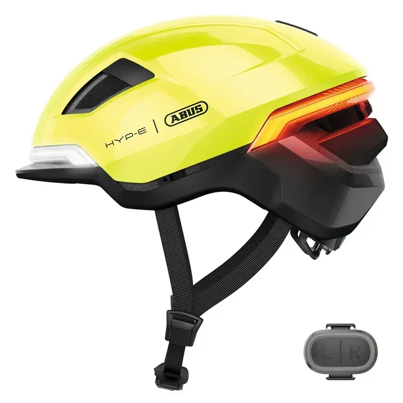 Abus HYP-E Urban Helmet in Signal Yellow-5