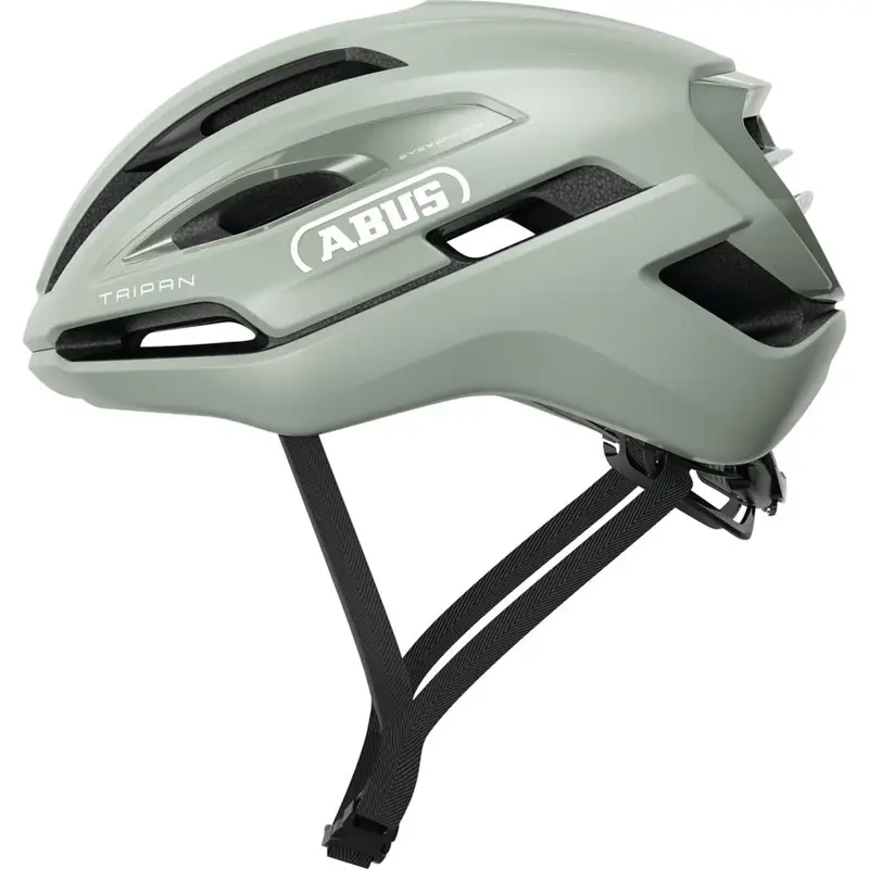 Balfes Bikes Abus ABUS Taipan LED Helmet in Frosted Green | Free postage over £30, £10 off first order, price match & 0% finance.