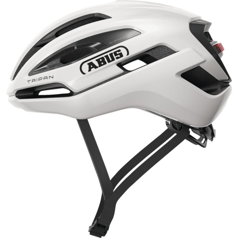 Balfes Bikes Abus Taipan LED in Shiny White | Free postage over £30, £10 off first order, price match & 0% finance.