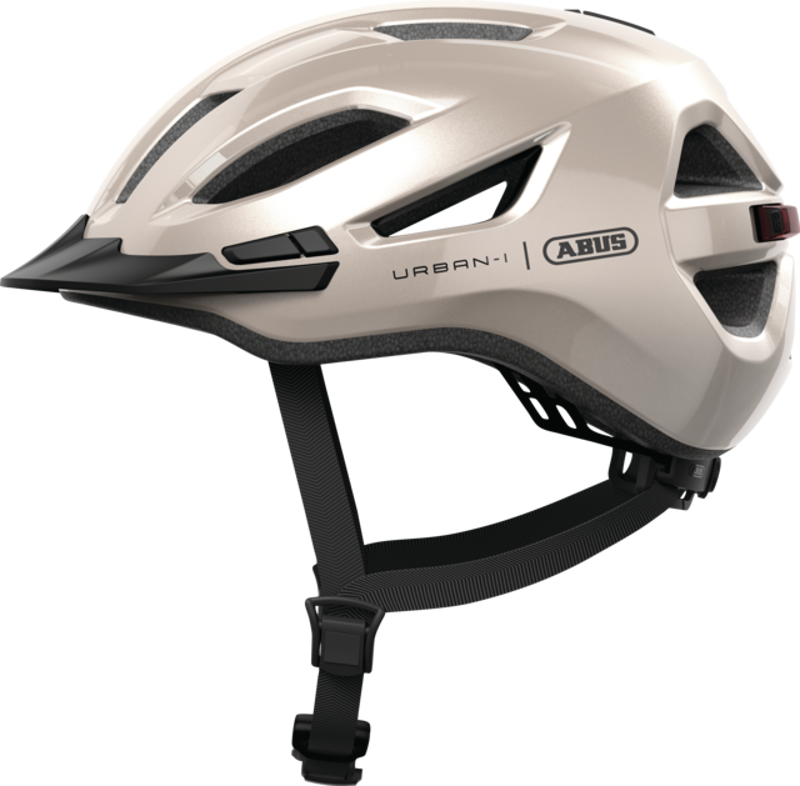 Abus Urban-I 4.0 Helmet in Signal Silver-1